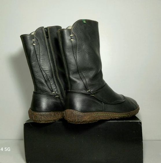 🐸 EL NATURALISTA Boots, Unisex 40EU(25.5cm) Original ของแท้ มือ 2 สภาพใกล้เคียงของใหม่, รองเท้าบู้ท El Nat. หนังแท้สวย พื้นเต็ม งดงามมาก รูปที่ 14