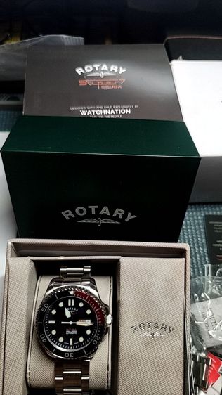 Rotary Super 7 Scuba Pepsi Watch  300M รูปที่ 8