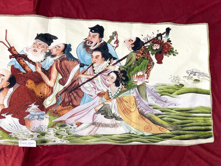 ภาพปัก เทพแปดเซียน ผืนยาวสะสม รูปที่ 3