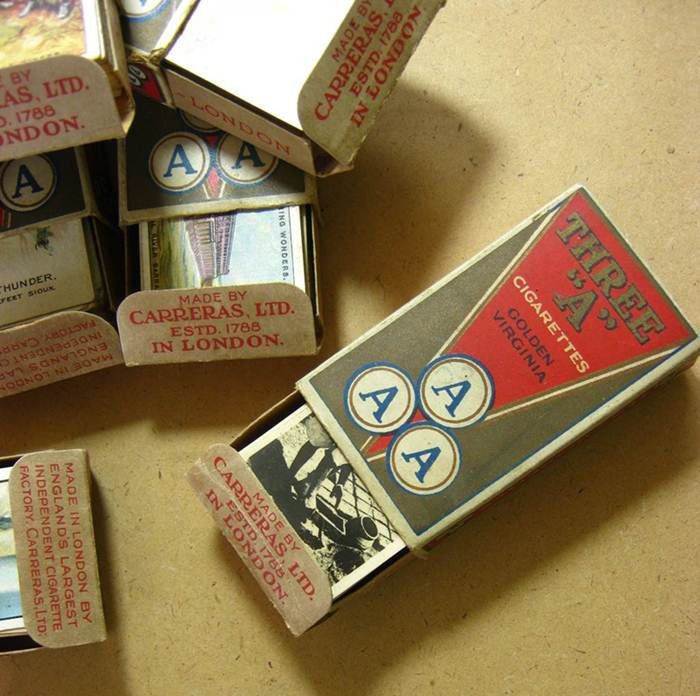 รูปยาซิกาแรต585ใบ พร้อมใส่กล่องยาซิกาแรตTHREE A cigarettes รูปที่ 3