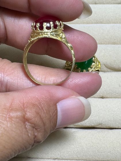 แหวนทองเหลืองโบราณ รูปที่ 4