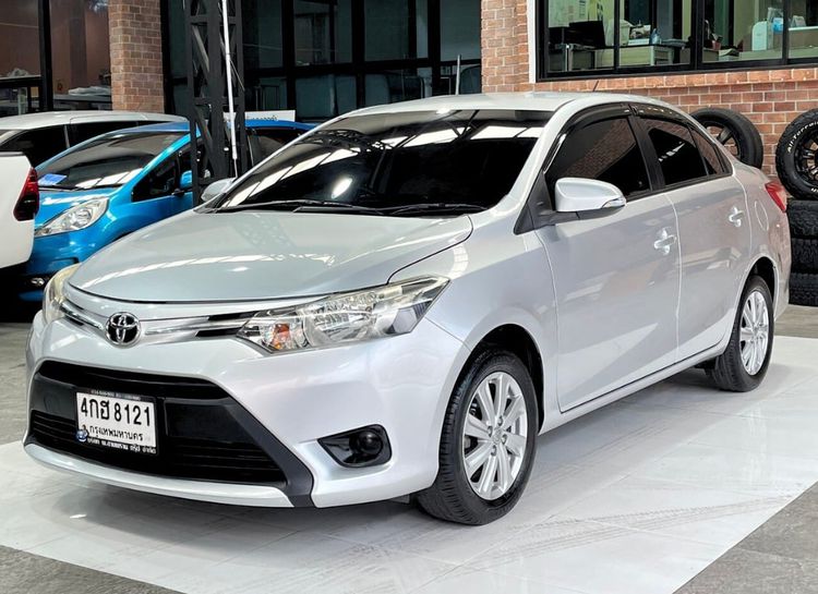 Toyota Vios 2016 1.5 E Sedan เบนซิน ไม่ติดแก๊ส เกียร์อัตโนมัติ เทา