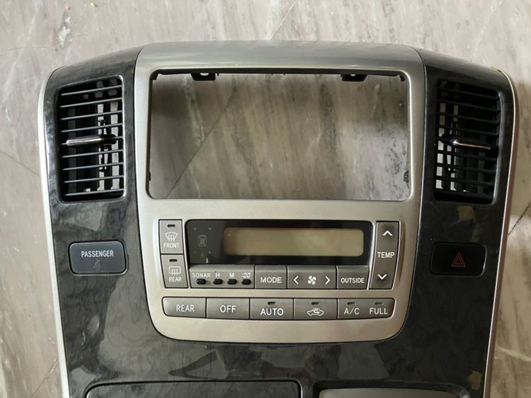 คอนโซลกลาง Alphard 10 รุ่น Hybrid ลายไม้ดำ มือสอง สภาพดี แยกขายได้ครับ รูปที่ 5