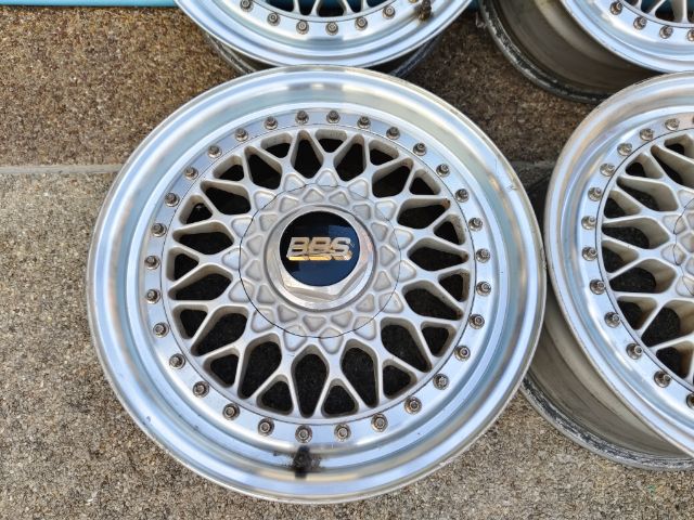 ล้อ BBS RS 101 ขอบ 15 กว้าง 7 ออฟ 35 ฝากลางมีครบ 4 วง เป็นล้อประมูลยะฮู ไม่เคยใส่ใช้งานกับรถบ้านเรา ฝากลาง จานกลางแท้จากชุดเดียวกันครบ รูปที่ 11