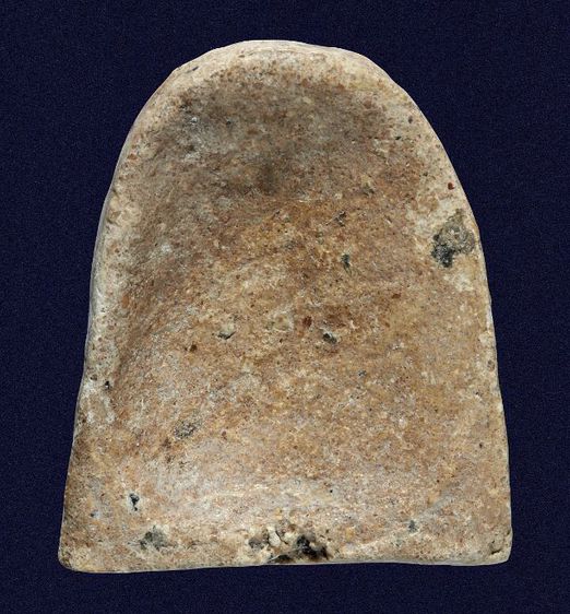 หายาก🌟พระสังกัจจายน์ กรุวัดเงินคลองเตย พิมพ์ไม่มีหู มีมวลสาร เก่า รูปที่ 9