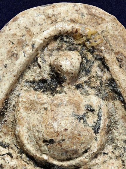 หายาก🌟พระสังกัจจายน์ กรุวัดเงินคลองเตย พิมพ์ไม่มีหู มีมวลสาร เก่า รูปที่ 6