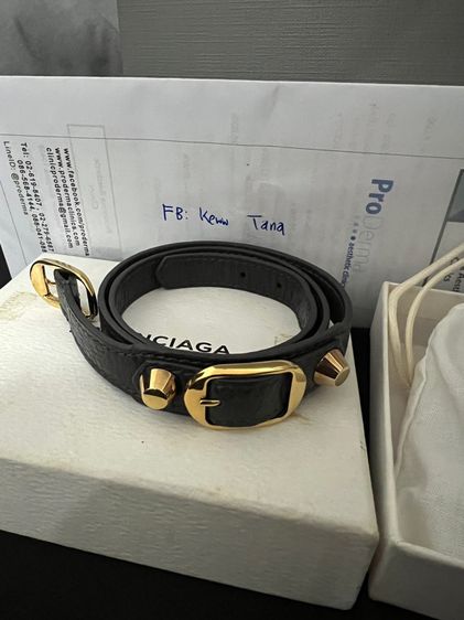 Balenciaga bracelet size L รูปที่ 2