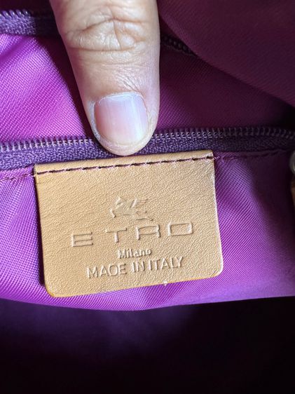 กระเป๋าถือ Etro ลายลิมิเตด รูปที่ 14