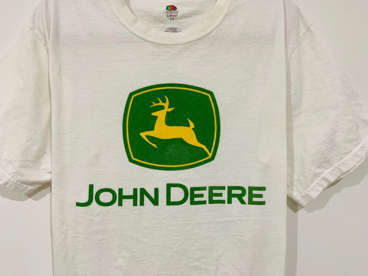 เสื้อยืด JOHN DEERE แท้ 💯 size L ขนาด อก 21.5 ยาว 28 นิ้ว สภาพใหม่มาก เนื้อผ้าดีมากใส่สบาย หายากน่าสะสมครับ รูปที่ 2