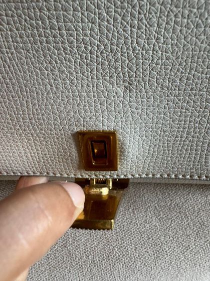 กระเป๋า bottega veneta สีขาวสะอาด รูปที่ 10