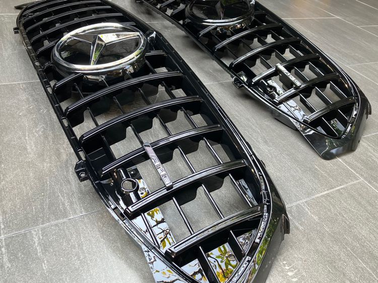 กระจังหน้า Benz CLA W118 ทรง AMG GT CLA43 รูปที่ 4