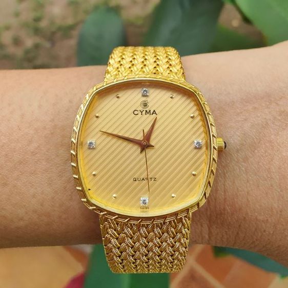 นาฬิกา Vintage Cyma มือสอง สภาพสวย ระบบถ่าน