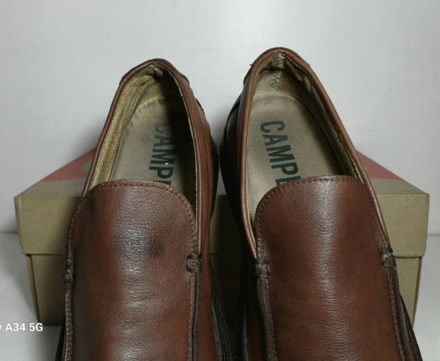 CAMPER Slip-on for Men 43EU(28.0cm) Original ของแท้ มือ 2 สภาพเยี่ยม, รองเท้า CAMPER หนังแท้ พื้นเต็ม สวยมาก รูปที่ 6