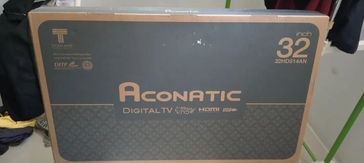 อื่นๆ ลำโพงพกพา ขายทีวี Aconatic LED Digital TV HD แอลอีดี ดิจิตอลทีวี ขนาด 32 นิ้ว มือ 1 ของใหม่ จับฉลากได้ ไม่มีที่เก็บ ราคา 3,000 บาท สนใจติดต่อ 09917531