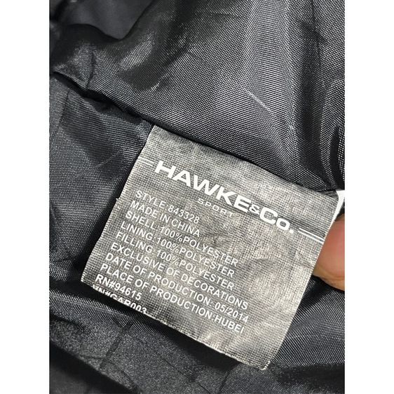 Hawke  Co. Black Lime HK Sport System Jacket เสื้อผู้ชาย เสื้อกันหนาวของใหม่ราคาแรงมาก อก 40 ยาว 24 D348.b5 รูปที่ 5