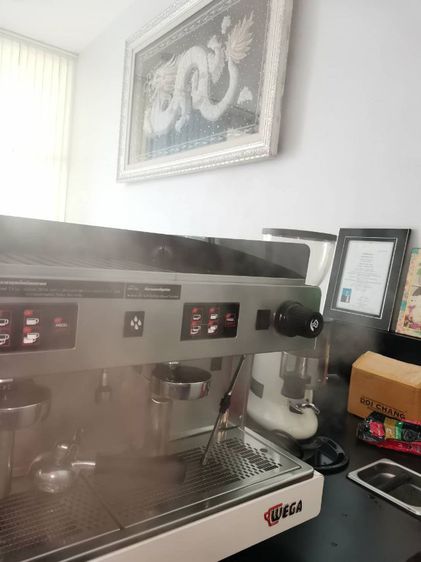 WEGA.​ PEGASO​ เครื่องชงกาแฟสภาพใหม่​ใช้น้อย รูปที่ 5
