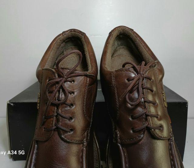 KicKers, Genuine Moccasins Shoes for Men 45EU(28.5-29.0cm) Original ของแท้ มือ 2 สภาพใกล้เคียงของใหม่,รองเท้า KicKers หนังแท้ พื้นเต็มสวยมาก รูปที่ 6