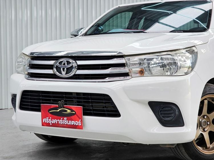 Toyota Hilux Revo 2015 2.4 J Plus Pickup ดีเซล ไม่ติดแก๊ส เกียร์ธรรมดา ขาว รูปที่ 3