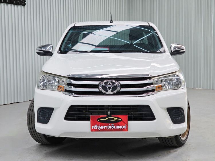 Toyota Hilux Revo 2015 2.4 J Plus Pickup ดีเซล ไม่ติดแก๊ส เกียร์ธรรมดา ขาว รูปที่ 2