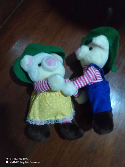 ตุ๊กตา​คู่​หมูวินเท​จ​เกรด​พรีเมี่ยมและแบบอื่นๆ​ขนาด​ 8นิ้ว​ รูปที่ 4