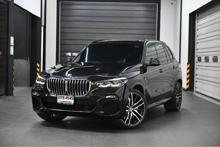 BMW X5 2019 3.0 xDrive30d M Sport 4WD Utility-car ดีเซล ไม่ติดแก๊ส เกียร์อัตโนมัติ ดำ