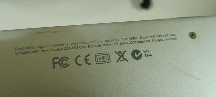 Macbook Pro ตัว17นิ้ว ปี2008 ขายตามสภาพ รูปที่ 11