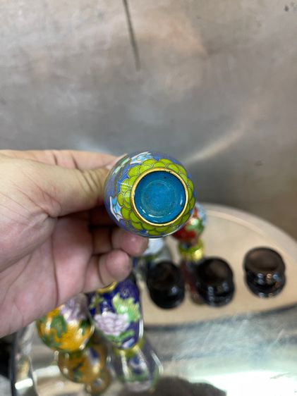 แจกันทองเหลืองถมปัด รูปที่ 10