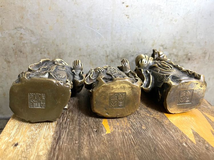 เทพเจ้า ฮกลกซิ่ว ทองเหลืองA2 รูปที่ 6