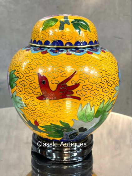 โถทองเหลืองถมปัดA2 รูปที่ 3