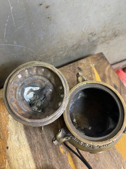 กระถาง กำยาน ทองเหลืองA35 รูปที่ 7