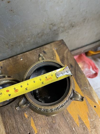 กระถาง กำยาน ทองเหลืองA35 รูปที่ 9