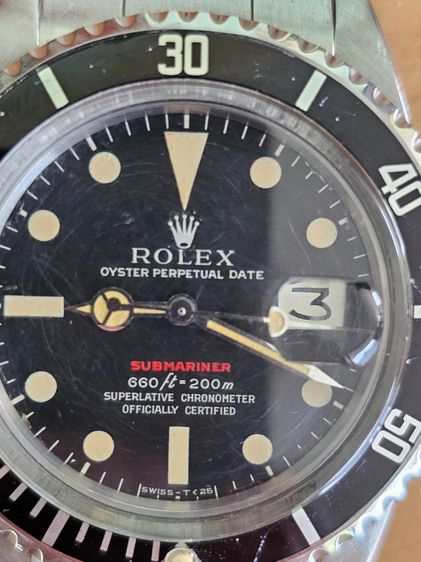 Rolex submariner vintage  Red Dial paper รูปที่ 14