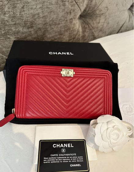 Chanel wallet ของแท้1000  เปอร์เซน รูปที่ 5