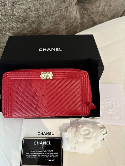 Chanel wallet ของแท้1000  เปอร์เซน รูปที่ 2