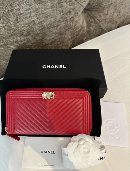 Chanel wallet ของแท้1000  เปอร์เซน รูปที่ 3