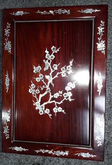 โต๊ะบูชา ไม้ประดู่ฟังมุก แบบชุด 4 ตัว รูปที่ 7