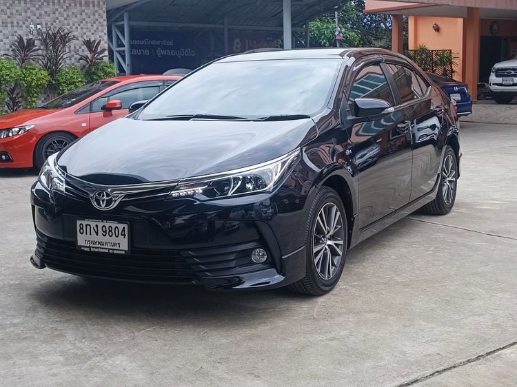 Toyota Altis 2019 1.8 E Sedan เบนซิน ไม่ติดแก๊ส เกียร์อัตโนมัติ ดำ