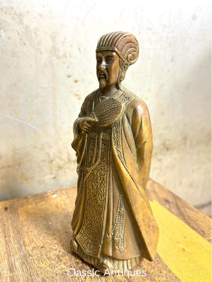 ขงเบ้งทองเหลือง องค์เล็ก รูปที่ 3