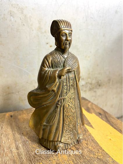 ขงเบ้งทองเหลือง องค์เล็ก รูปที่ 2