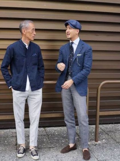 สูทลำลอง
Ginzakan
navy plaid
silk mix linen
sport suits
made in Japan
🎌🎌🎌