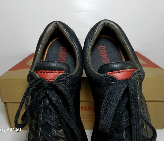 CAMPER Sneakers, Unisex 40EU(25.5cm) ของแท้ มือ 2 สภาพเยี่ยม, รองเท้า CAMPER หนังแท้ พื้นเต็มสวยมาก มีตำหนิเล็กน้อย ไม่กระทบการใช้งาน รูปที่ 7