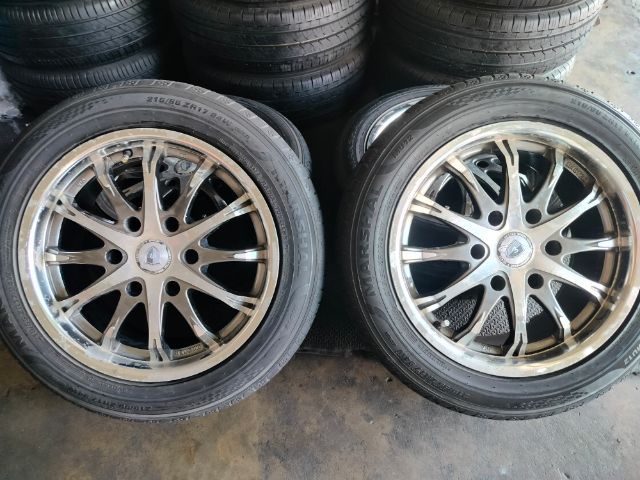 ล้อแม็กขอบ17 6รูพร้อมยางใส่กะบะเตี้ยสตาด้า อิซูซุ รูปที่ 3