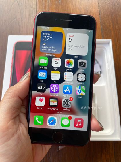 iPhone SE2 64GB แบต78 สี Red รูปที่ 9