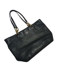 กระเป๋าถือสะพายข้าง แบรนด์ Coach : Small Sophia Bag In Li black nero หนัง สีดำของแท้-3