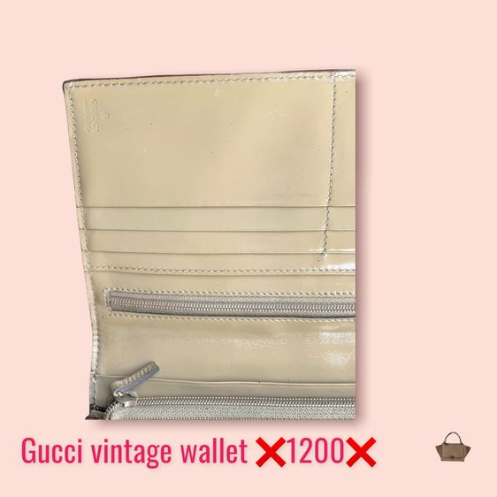 Gucci wallet usedแท้💯 รูปที่ 8