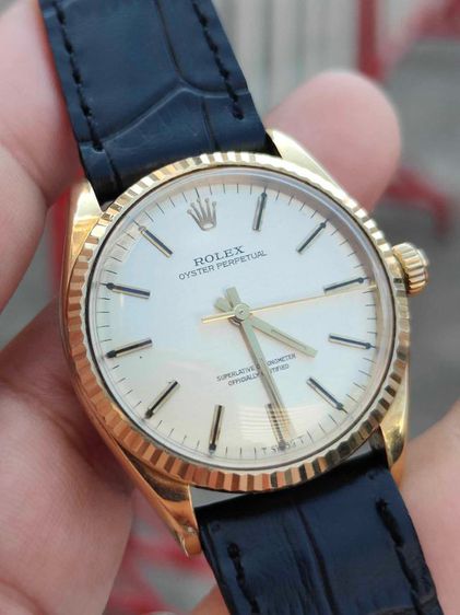 Vintage ROLEX Oyster Perpetual Ref.1005 14k รูปที่ 6