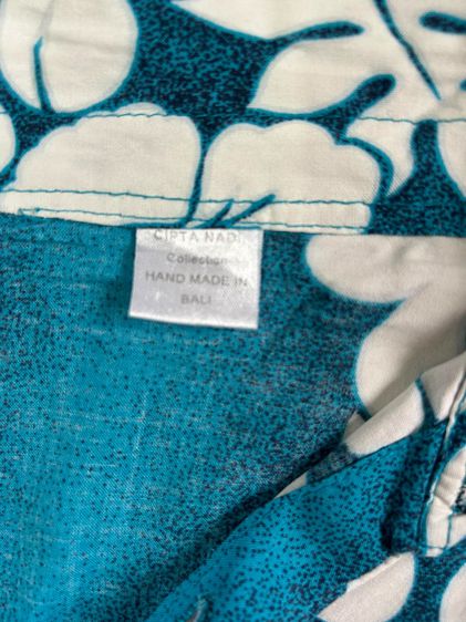 🌈เสื้อเชิ้ต ฮาวายวินเทจ (เท่ตรงกระดุมเป็นกะลามะพร้าว)🌈 รูปที่ 8