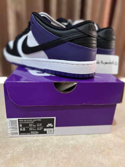 Nike SB Dunklow pro Court purple 8US26CM รูปที่ 4