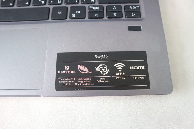 Acer Swift3 i3 gen10 NB notebook โน๊ตบุ๊ค คอม แล็ปท็อป รูปที่ 4