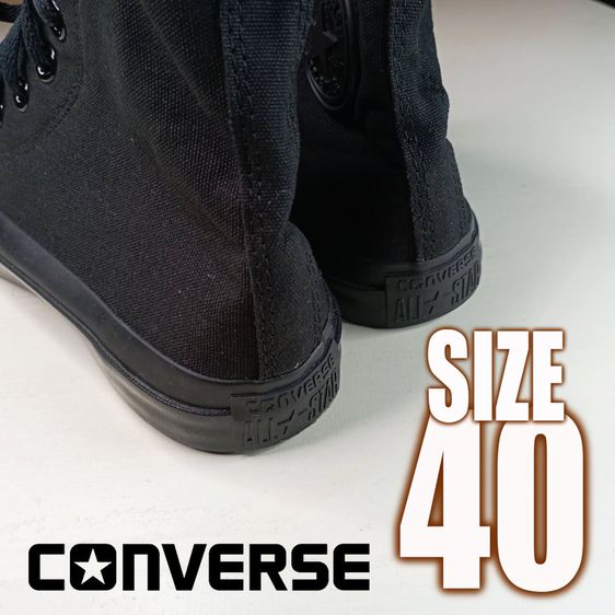 รองเท้าผ้าใบ CONVERSE สีดำ No.41 ใหม่ รูปที่ 13